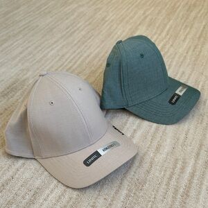 NWT 2 UNRL Hats ATHLETIC FIT CLASSIC HAT and UNRL Journeyman Athletic Fit Hat